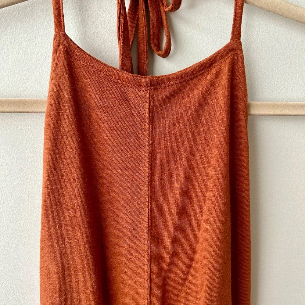 Free People Burnt Orange Dress - Picture 4 of 6
